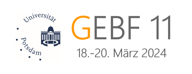 Symposium und Beitrag auf der 11. GEBF-Tagung 2024