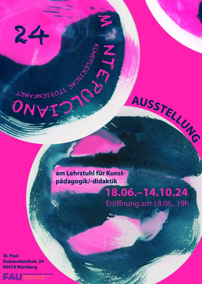 Ausstellung und Vernissage zur Studienreise Montepulciano 2024