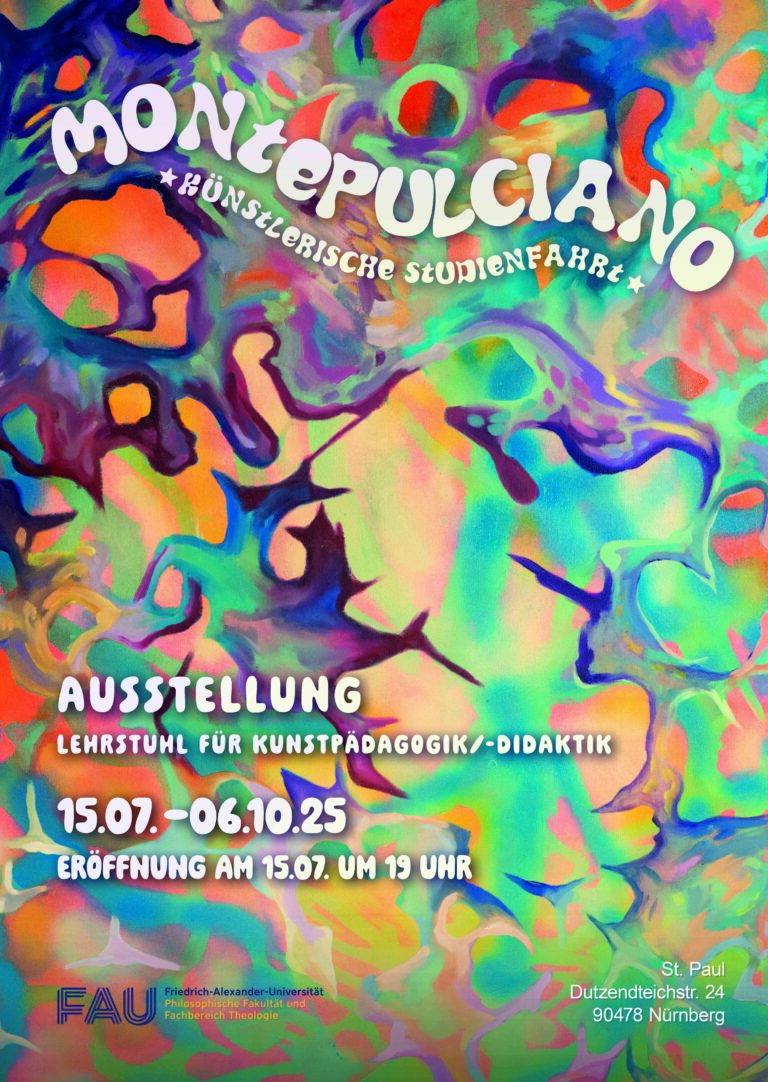 Ausstellung zur künstlerischen Studienfahrt 2025