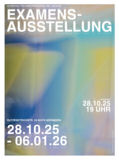 Zum Artikel "Examensausstellung Herbst 2025"